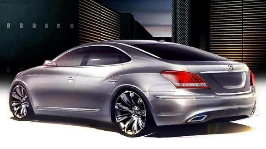 Hyundai Equus Sketches 2009 года  (фото 3 из 3)